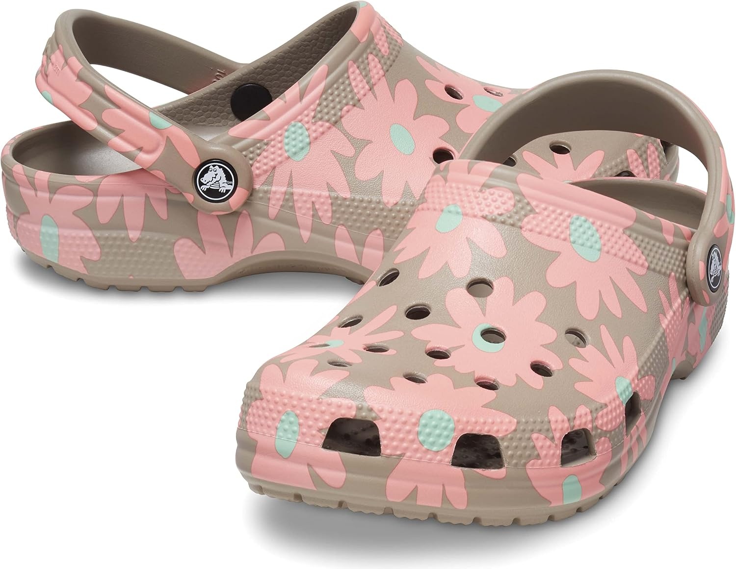 image:imageCrocs Classic ClogsMushroomMulti Flower