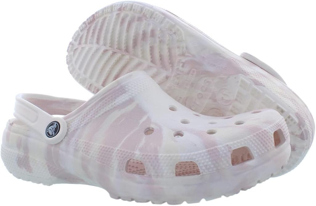image:imageCrocs Classic ClogsWhite Pink Marble