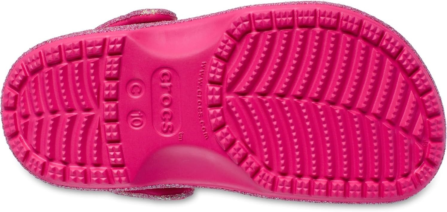 image:imageCrocs Kids Classic Glitter Clog Casual ShoesDragon Fruit