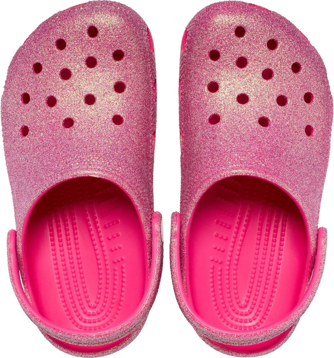 image:imageCrocs Kids Classic Glitter Clog Casual ShoesDragon Fruit