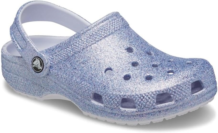 image:imageCrocs Kids Classic Glitter Clog Casual ShoesFrosted Glitter
