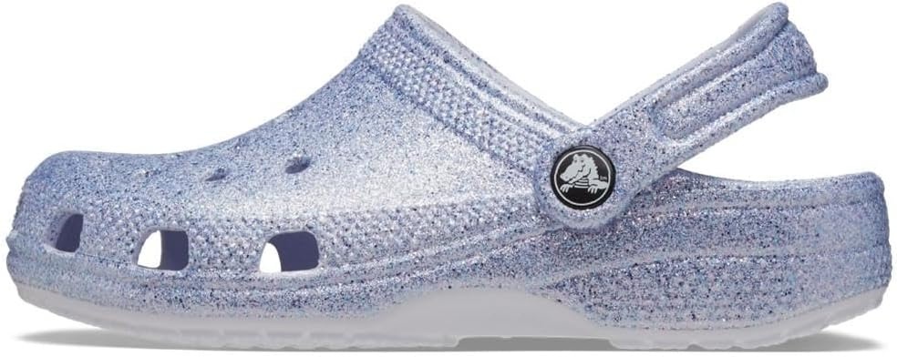 image:imageCrocs Kids Classic Glitter Clog Casual ShoesFrosted Glitter