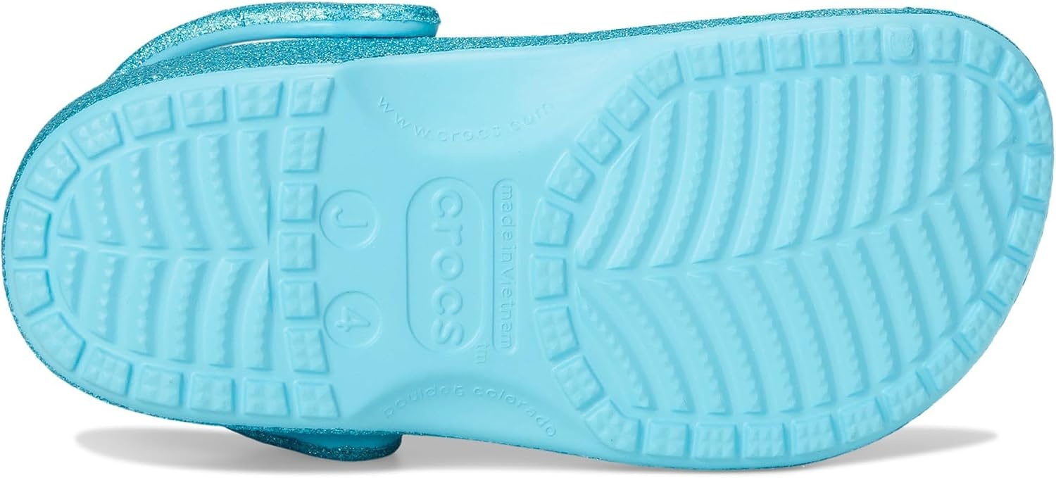 image:imageCrocs Kids Classic Glitter Clog Casual ShoesTinted Glass
