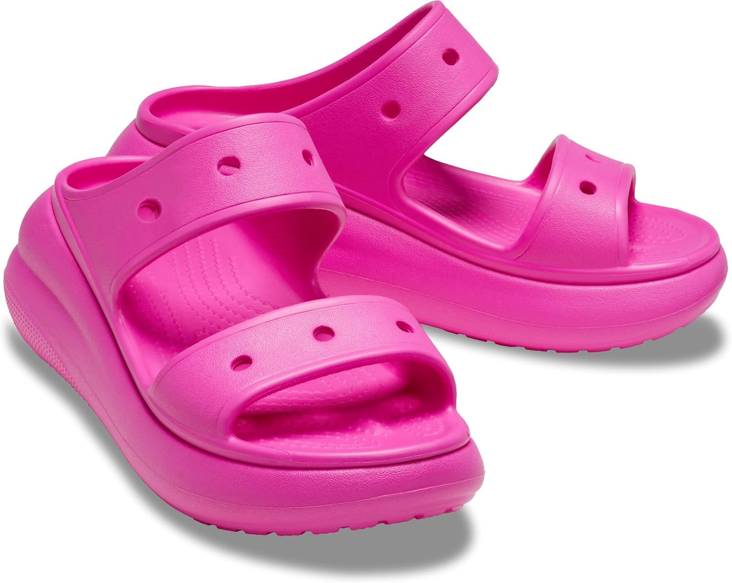 image:imageCrocs Unisex Adult Classic Crush Sandals Casual SandalsJuice