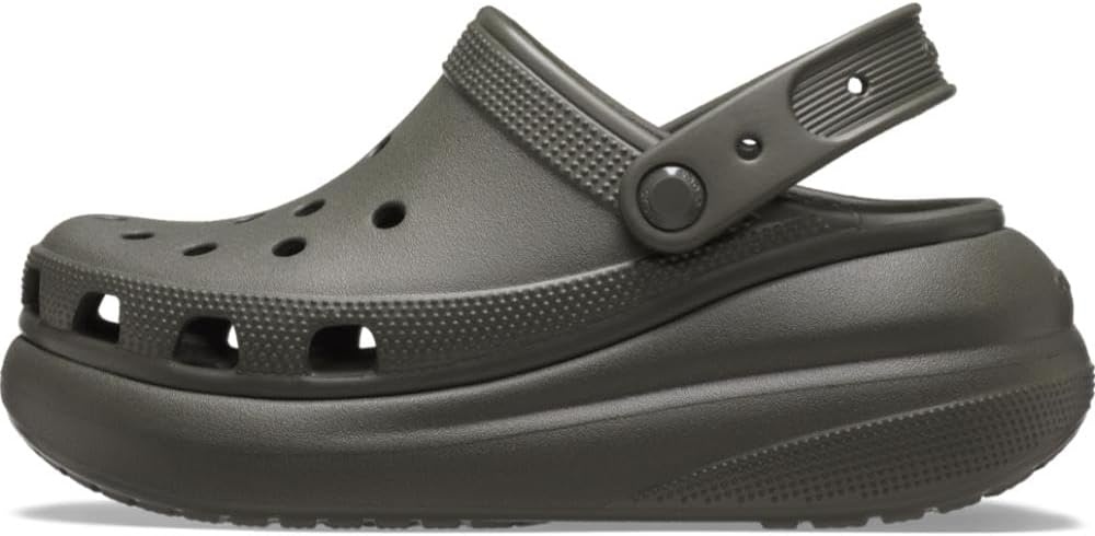 image:imageCrocs Unisex Adult Crush ClogsDuov Dusty Olive