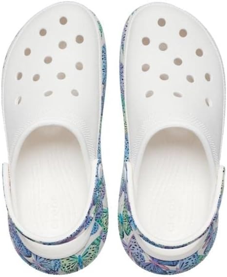 image:imageCrocs Unisex Adult Crush ClogsWhiteMulti