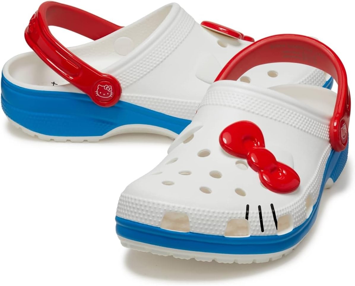 image:imageCrocs Unisex Adult Hello Kitty Classic Clogs Casual ShoesWhite