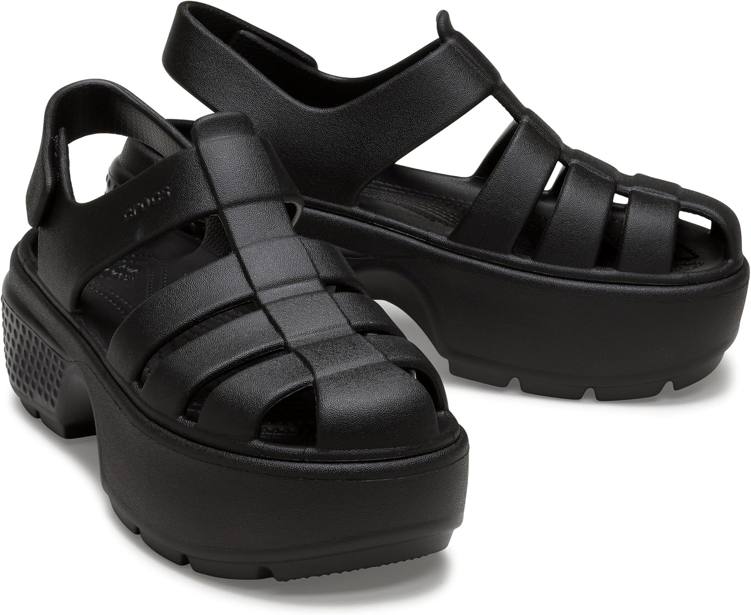 image:imageCrocs Unisex Adult Stomp Fisherman SandalBlack