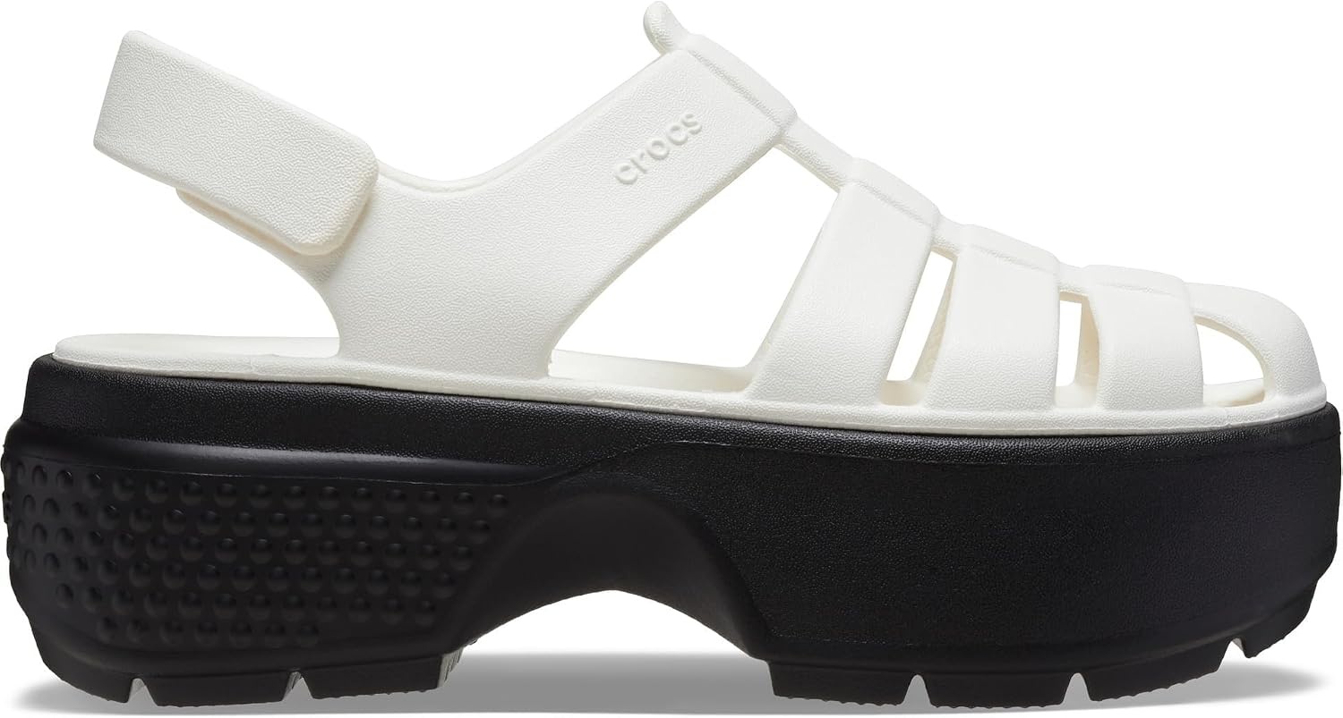 image:imageCrocs Unisex Adult Stomp Fisherman SandalChalk