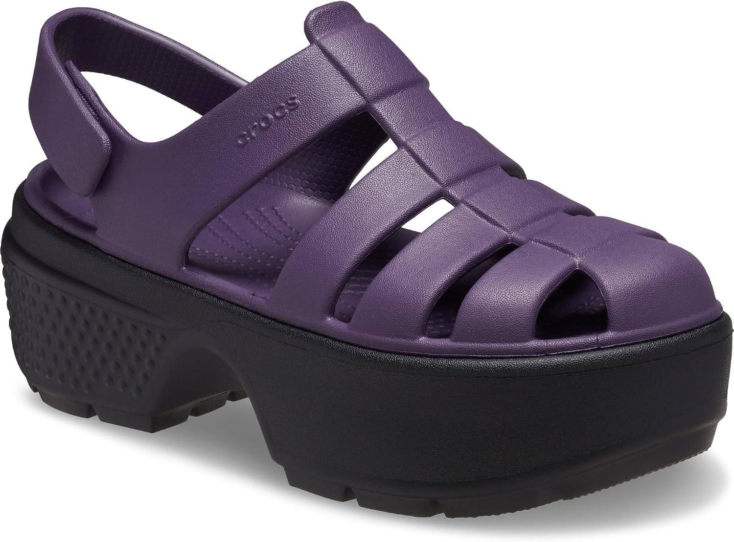 image:imageCrocs Unisex Adult Stomp Fisherman SandalDark Iris