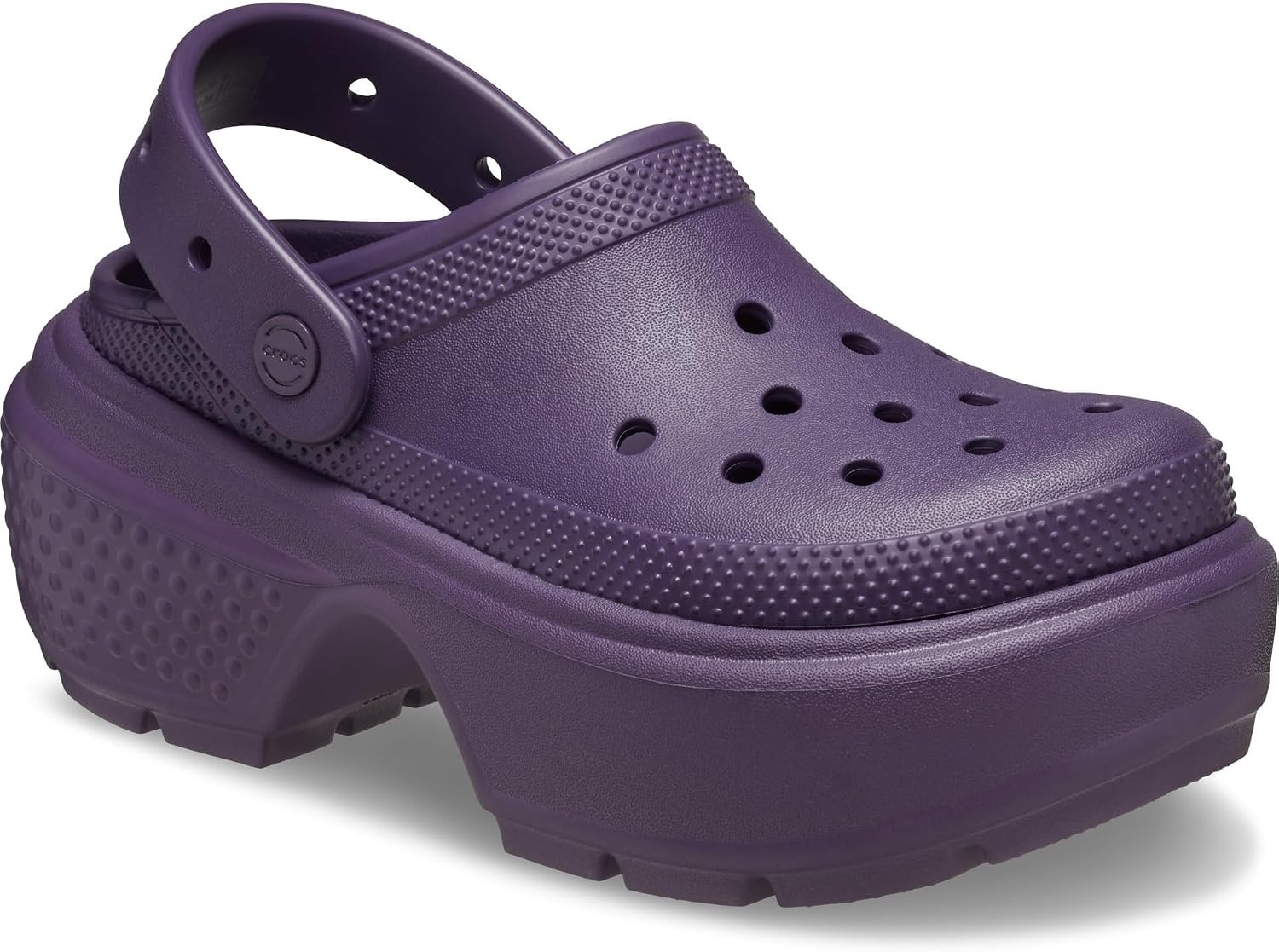 image:imageCrocs Womens Stomp Clog Slipon Shoes Casual ShoesDark Iris