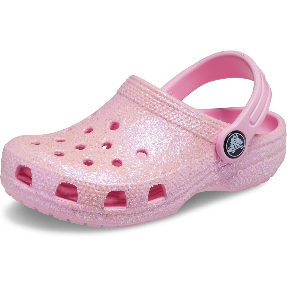 image:imageCrocs Kids Classic Glitter Clog  Casual ShoesFlamingo
