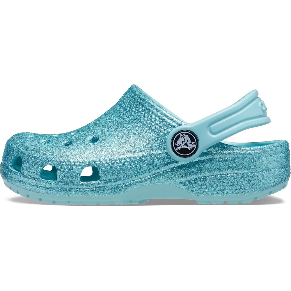 image:imageCrocs Kids Classic Glitter Clog  Casual ShoesPure Water