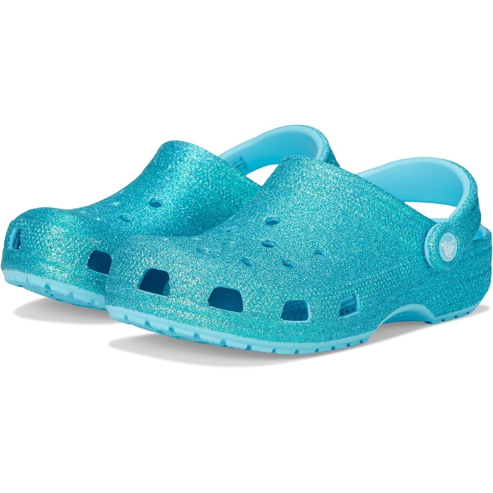 image:imageCrocs Kids Classic Glitter Clog  Casual ShoesTinted Glass