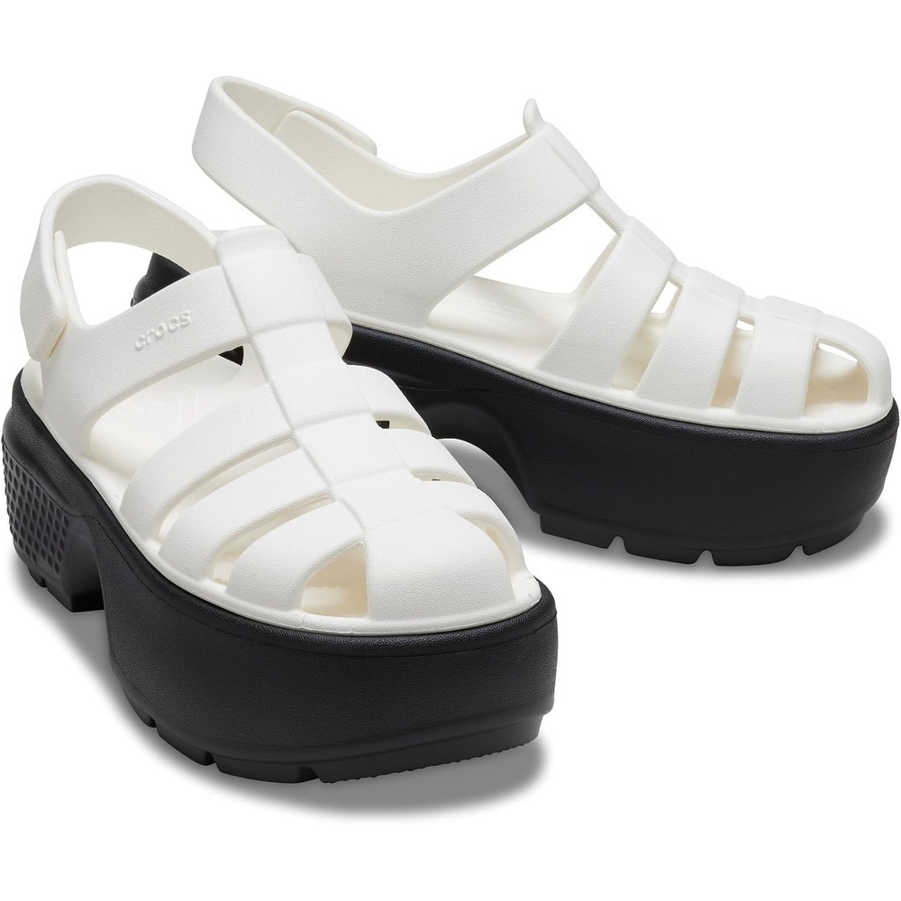 image:imageCrocs Unisex Adult Stomp Fisherman SandalChalk