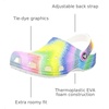 Crocs Classic Clogs(White/Multi Spray Dye)