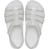Crocs Girls’ Isabella Glitter Sandals(Silver Glitter)