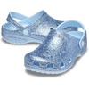 Crocs Kids Classic Glitter Clog | Casual Shoes(Blue Frost Glitter)