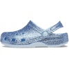 Crocs Kids Classic Glitter Clog | Casual Shoes(Blue Frost Glitter)