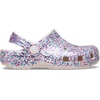 Crocs Kids Classic Glitter Clog | Casual Shoes(Cocoa Crème)