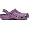 Crocs Kids Classic Glitter Clog | Casual Shoes(Dark Iris/Multi)