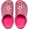 Crocs Kids Classic Glitter Clog | Casual Shoes(Dragon Fruit)