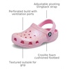 Crocs Kids Classic Glitter Clog | Casual Shoes(Flamingo)