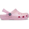 Crocs Kids Classic Glitter Clog | Casual Shoes(Flamingo)