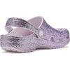 Crocs Kids Classic Glitter Clog | Casual Shoes(Grape Ice)