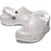 Crocs Kids Classic Glitter Clog | Casual Shoes(Neon Purple/Multi)