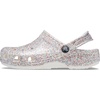 Crocs Kids Classic Glitter Clog | Casual Shoes(Neon Purple/Multi)