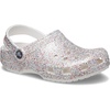 Crocs Kids Classic Glitter Clog | Casual Shoes(Neon Purple/Multi)