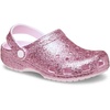 Crocs Kids Classic Glitter Clog | Casual Shoes(Pink Milk)