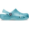 Crocs Kids Classic Glitter Clog | Casual Shoes(Pure Water)