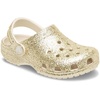 Crocs Kids Classic Glitter Clog | Casual Shoes(Sandstone)