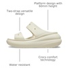 Crocs Unisex Adult Classic Crush Sandals | Casual Sandals(Bone)