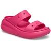 Crocs Unisex Adult Classic Crush Sandals | Casual Sandals(Dragon Fruit)