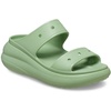 Crocs Unisex Adult Classic Crush Sandals | Casual Sandals(Fair Green)