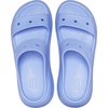 Crocs Unisex Adult Classic Crush Sandals | Casual Sandals(Moon Jelly)