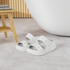 Crocs Unisex Adult Classic Crush Sandals | Casual Sandals(White)
