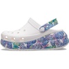 Crocs Unisex Adult Crush Clogs(White/Multi)