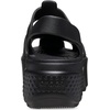 Crocs Unisex Adult Stomp Fisherman Sandal(Black)