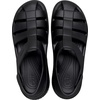 Crocs Unisex Adult Stomp Fisherman Sandal(Black)
