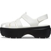 Crocs Unisex Adult Stomp Fisherman Sandal(Chalk)