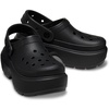 Crocs Women’s Stomp Clog Slip-on Shoes | Casual Shoes(Black)