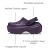 Crocs Women’s Stomp Clog Slip-on Shoes | Casual Shoes(Dark Iris)