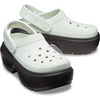 Crocs Women’s Stomp Clog Slip-on Shoes | Casual Shoes(Linen Black)