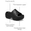 Crocs Women’s Stomp Slides | Casual Sandals(Black)