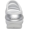 Crocs unisex-adult Mega Crush Triple Strap Sandal | Casual Sandals(Moonlight/Silver Metallic)