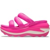 Crocs unisex-adult Mega Crush Triple Strap Sandal | Casual Sandals(Pink Crush)